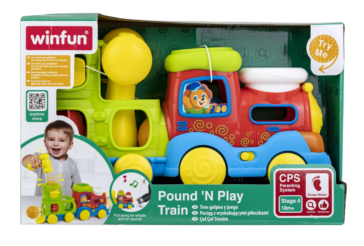 WINFUN IGRAČKA POUND N PLAY VLAK