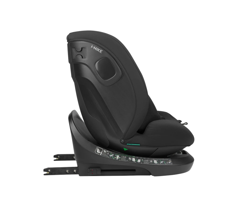 KIKKA BOO AUTOSJEDALICA 40-150CM I-HIKE I-SIZE BLACK