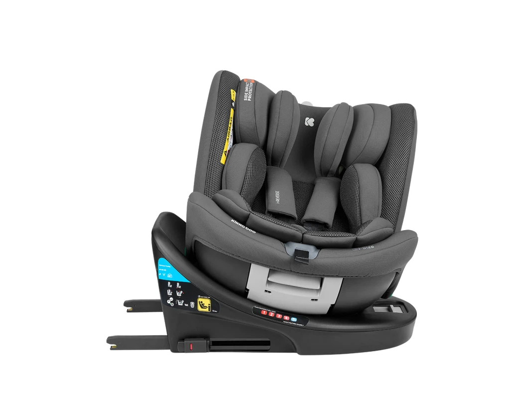 KIKKA BOO AUTOSJEDALICA 40-150CM I-REVERSE I-SIZE DARK GREY