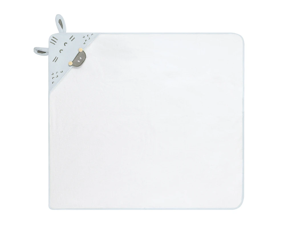 KIKKA BOO RUČNIK S KAPULJAČOM 90/90CM STRIPY FRIENDS