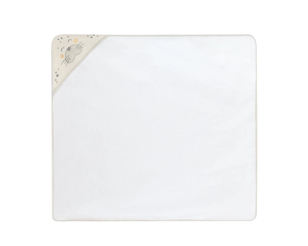 KIKKA BOO RUČNIK S KAPULJAČOM 90/90CM SEALLY ME