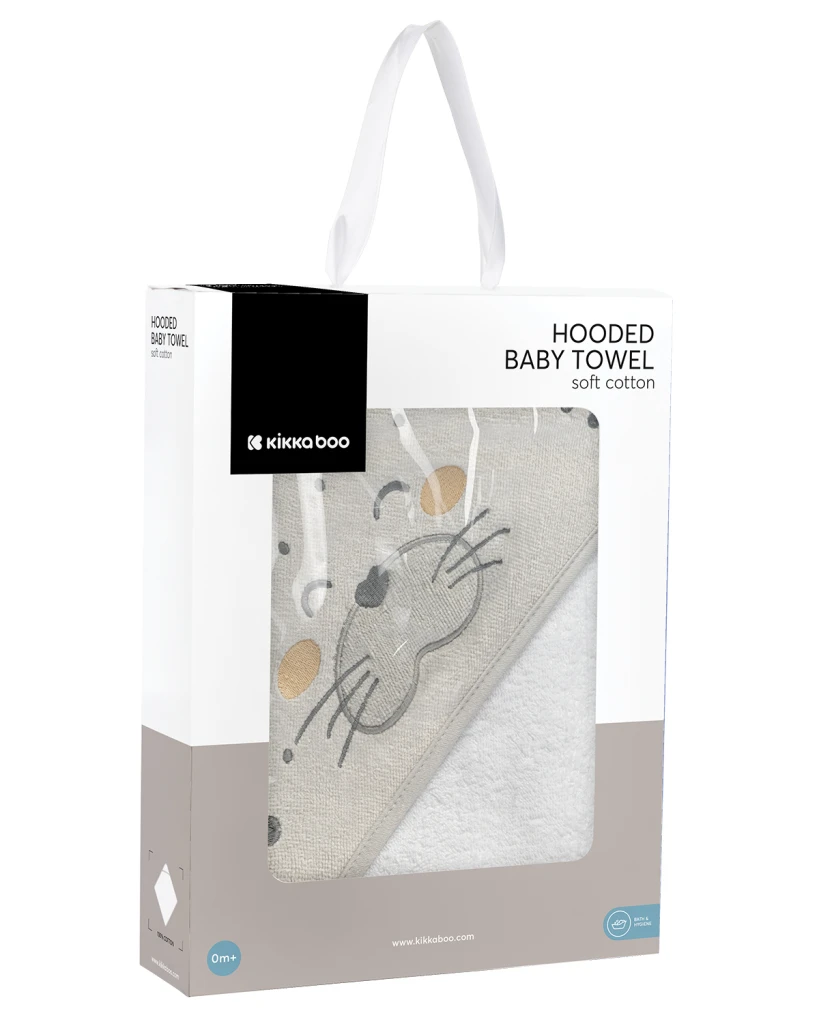 KIKKA BOO RUČNIK S KAPULJAČOM 90/90CM SEALLY ME