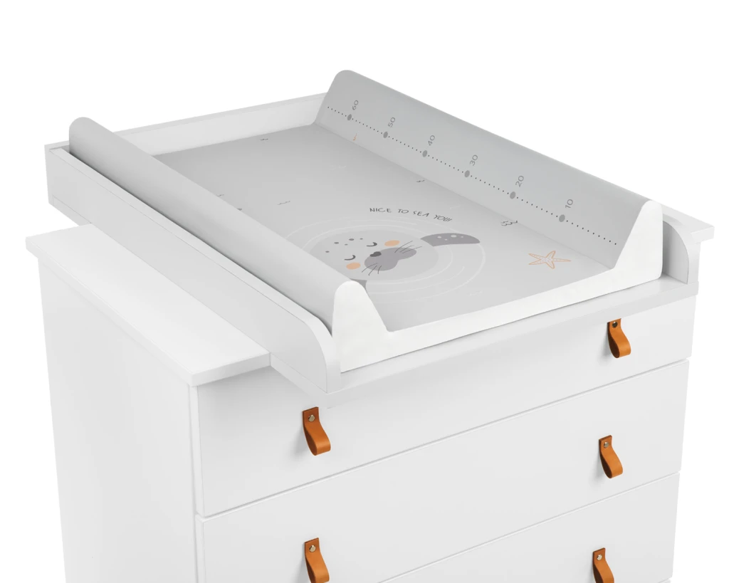 KIKKA BOO MEKA PODLOGA ZA PRESVLAČENJE 50X70CM,SEALLY ME