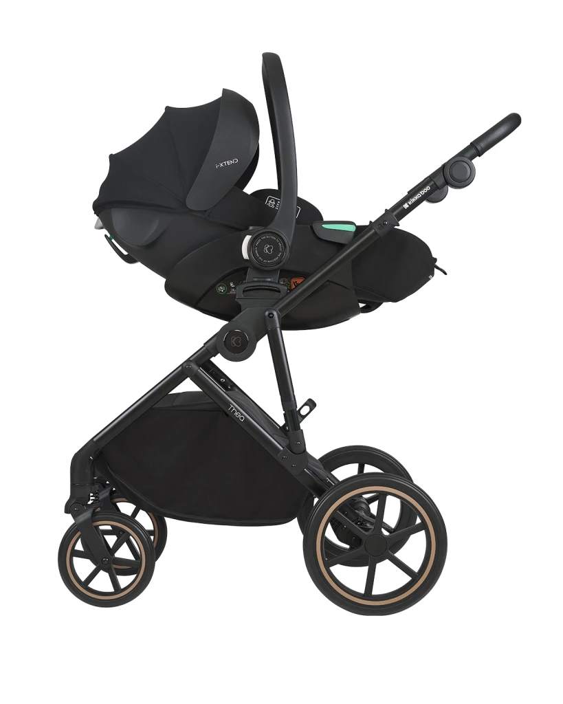 KIKKA BOO AUTOSJEDALICA 40-87CM I-XTEND I-SIZE BLACK