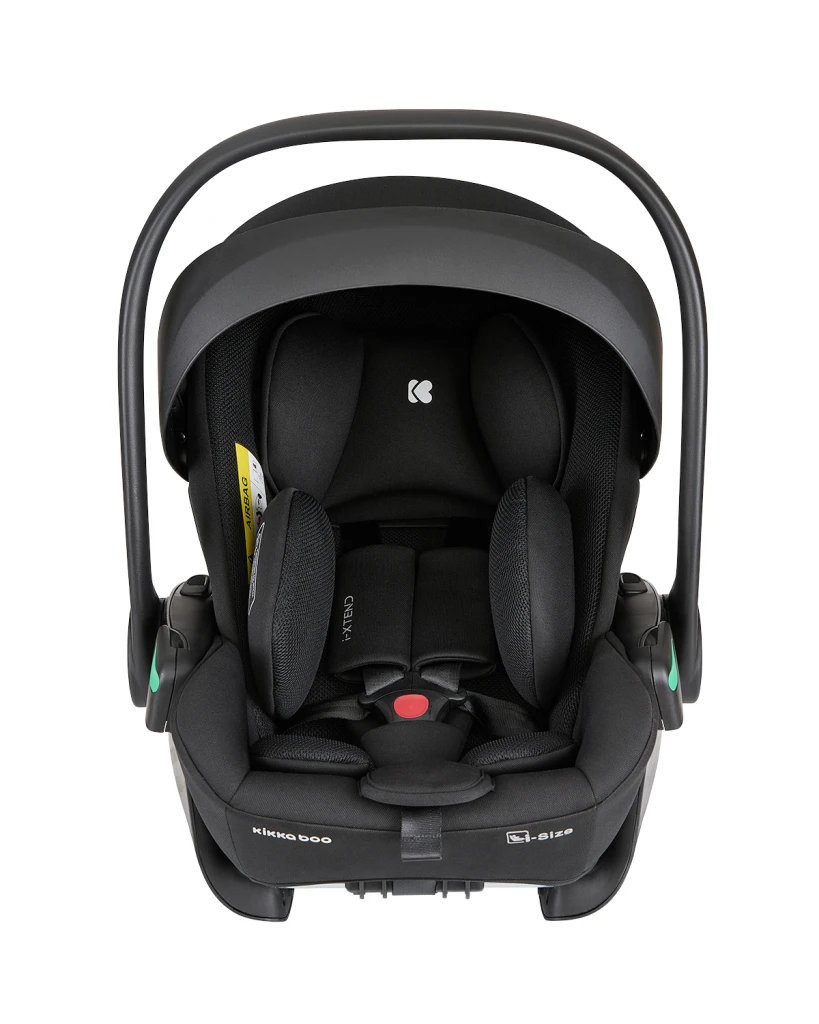 KIKKA BOO AUTOSJEDALICA 40-87CM I-XTEND I-SIZE BLACK