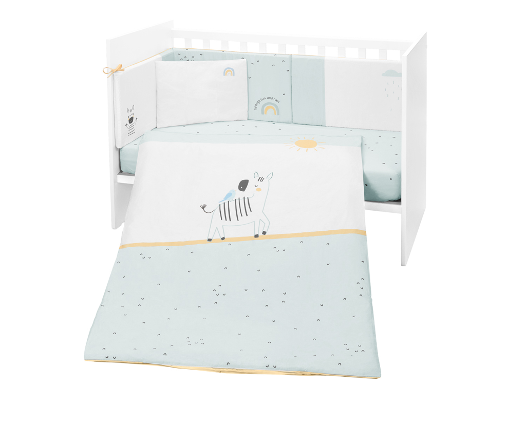 KIKKA BOO POSTELJINA OD 6 DIJELOVA 70/140 STRIPY FRIENDS