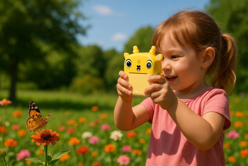 SNAPI DJEČJA KAMERA S TERMALNIM PRINTEROM FOTOGRAFIJA/ŽUTA