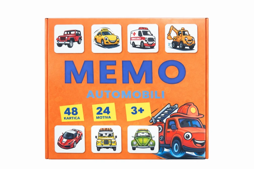 DRUSTVENA IGRA MEMO AUTOMOBIL