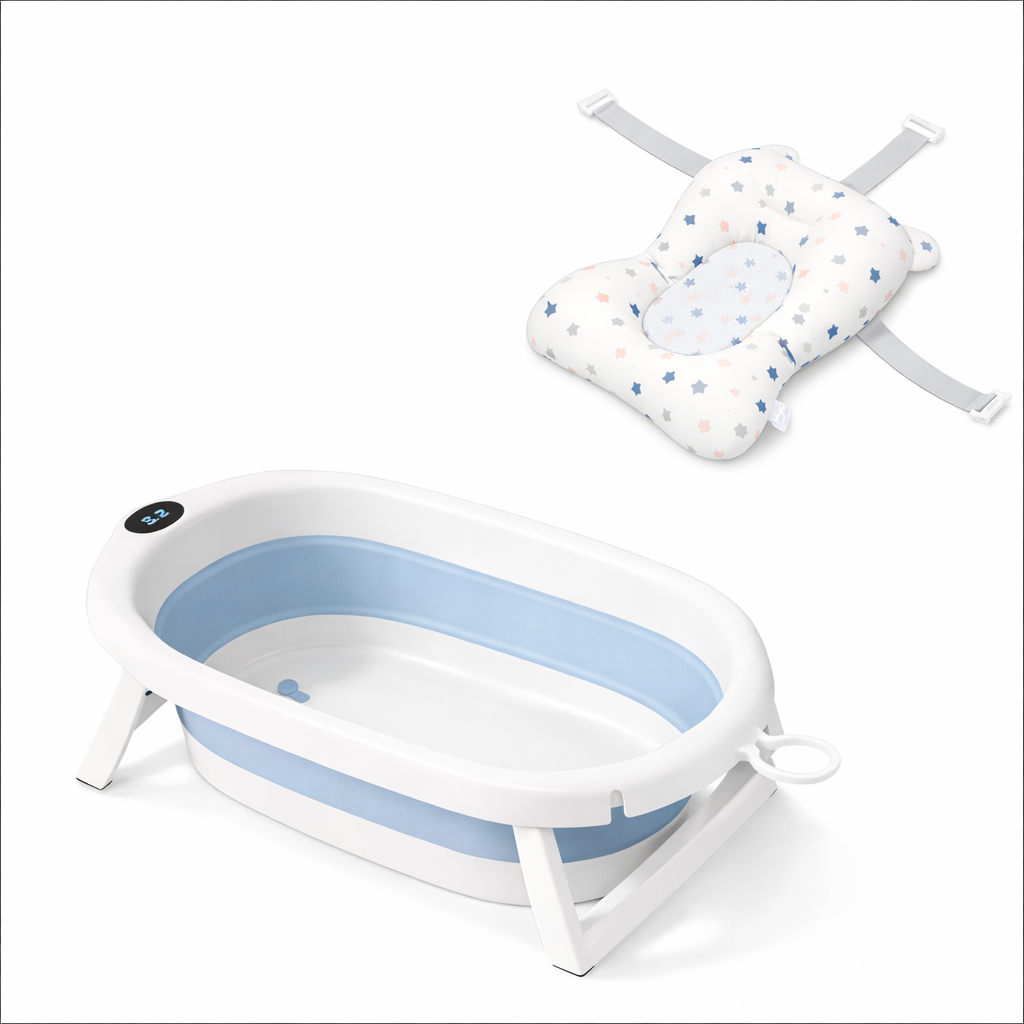 NESTA TUBY SKLOPIVA KADA S TERMOMETROM I UMETKOM ZA KUPANJE,BLUE