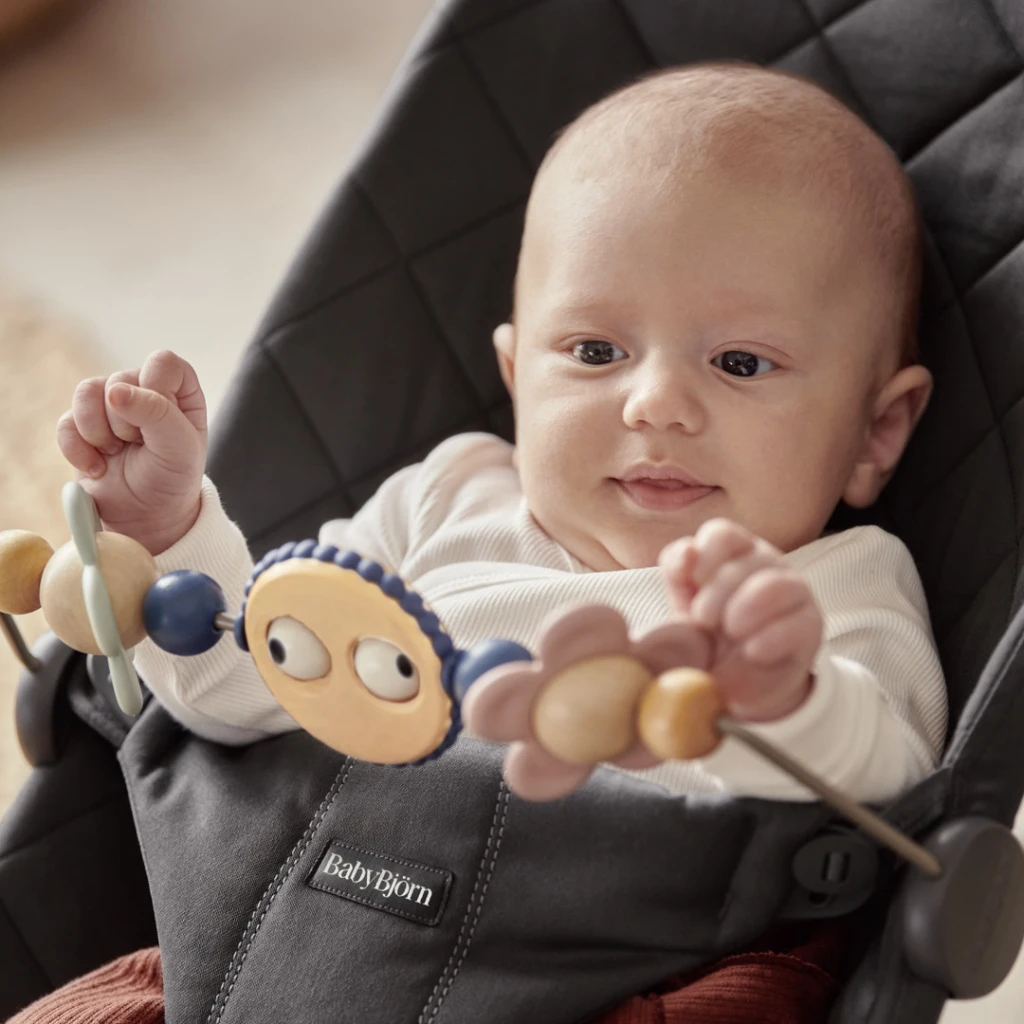 BABYBJORN BLISS COTTON CLASSIC QUILT LEŽALJKA-BLACK