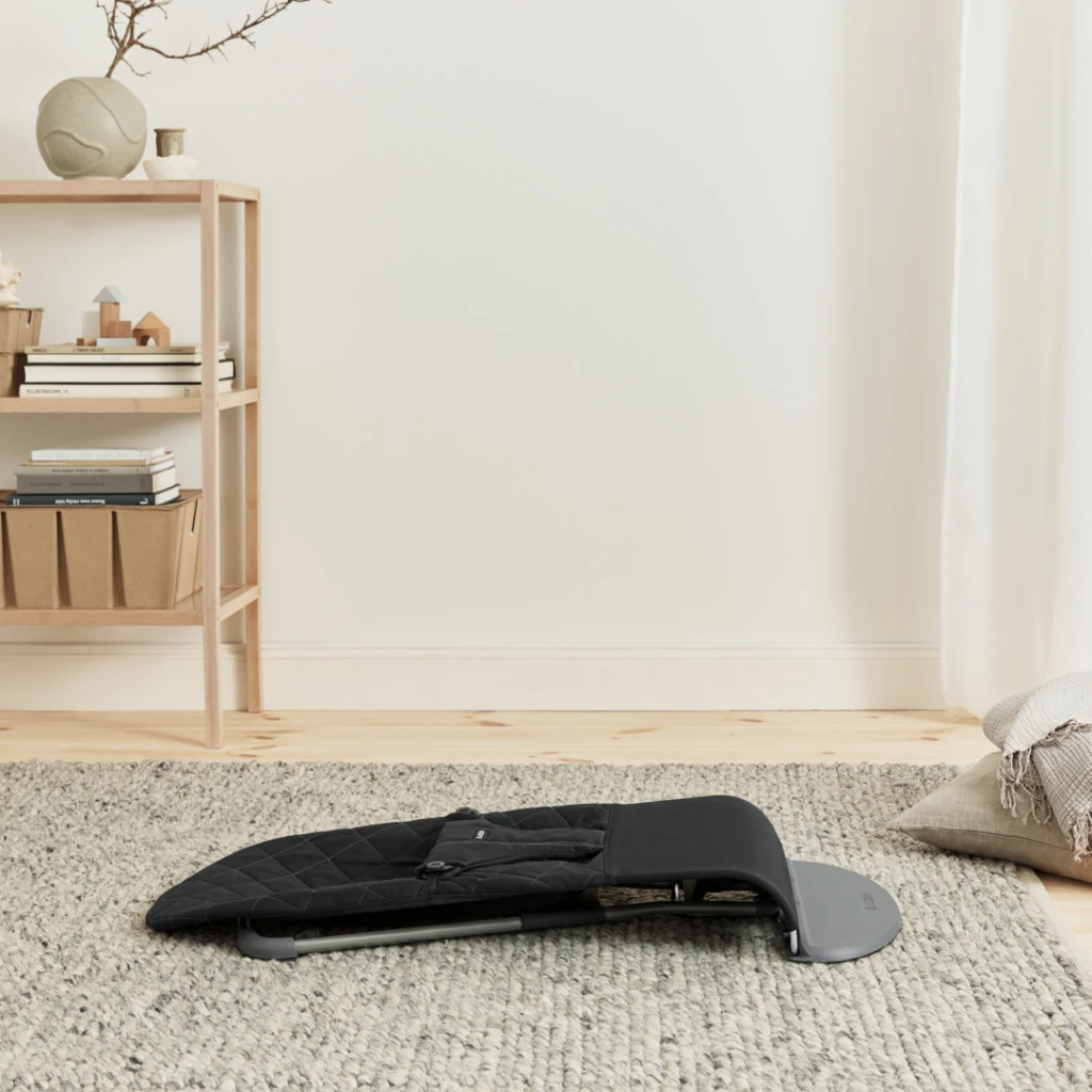 BABYBJORN BLISS COTTON CLASSIC QUILT LEŽALJKA-BLACK