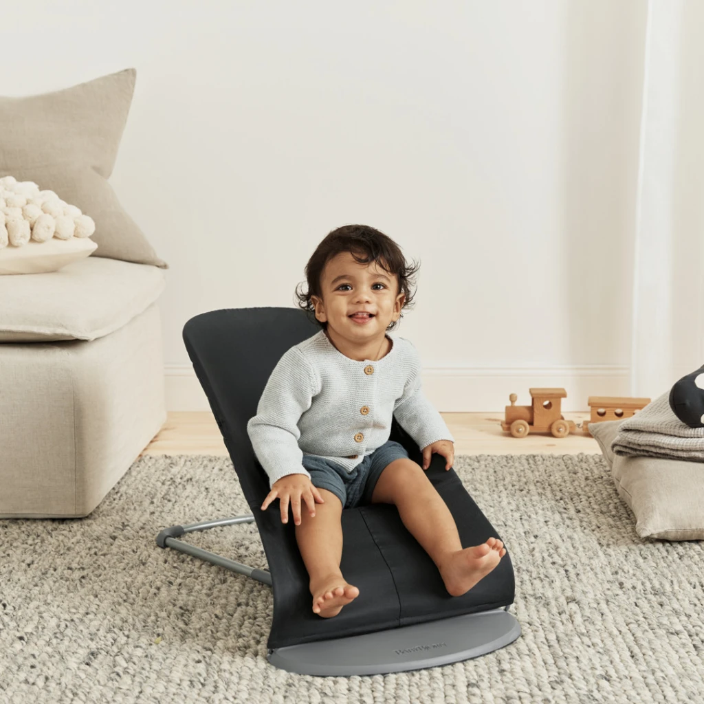 BABYBJORN BLISS COTTON CLASSIC QUILT LEŽALJKA-BLACK