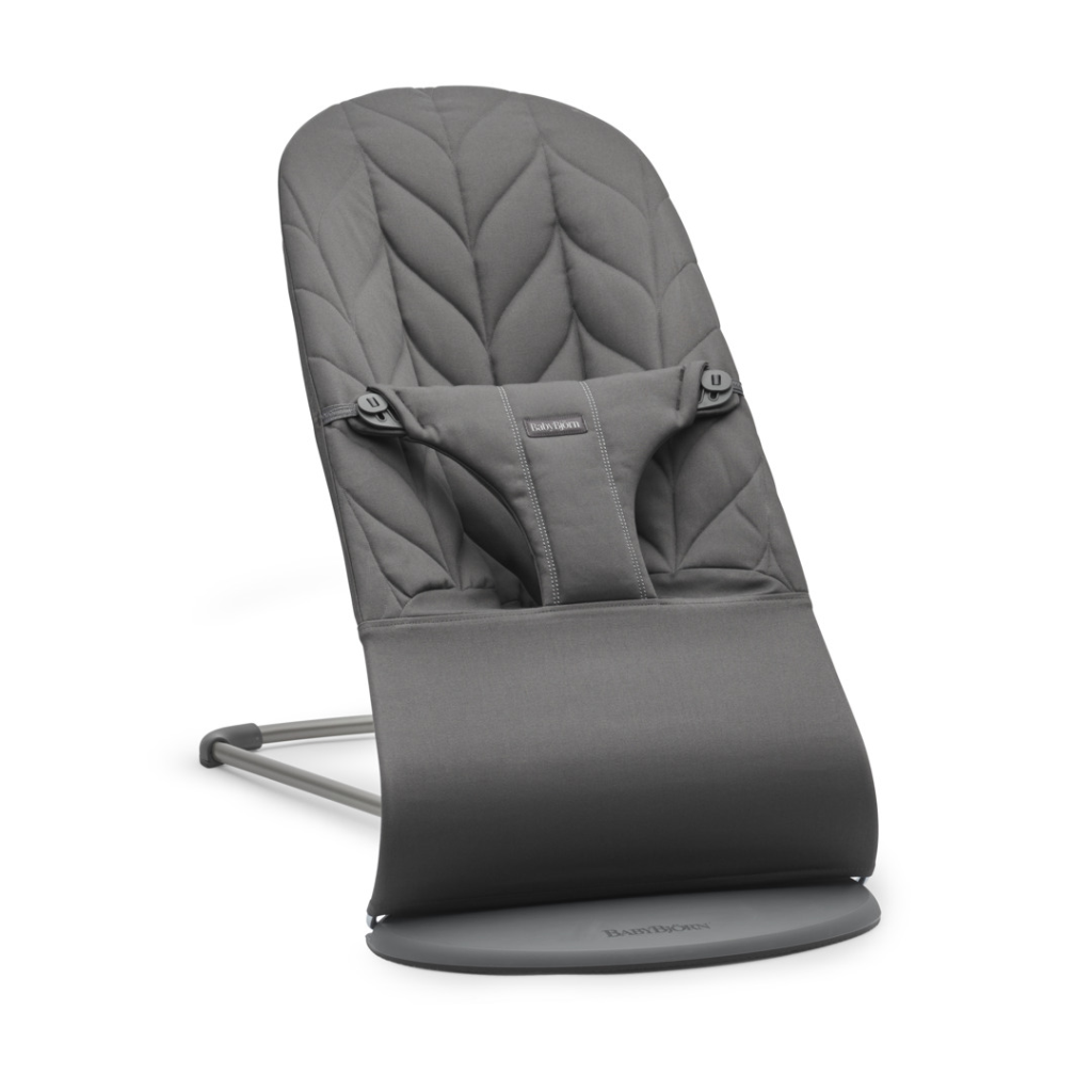 BABYBJORN BLISS WOVEN PETAL QUILT LEŽALJKA,ANTHRACITE