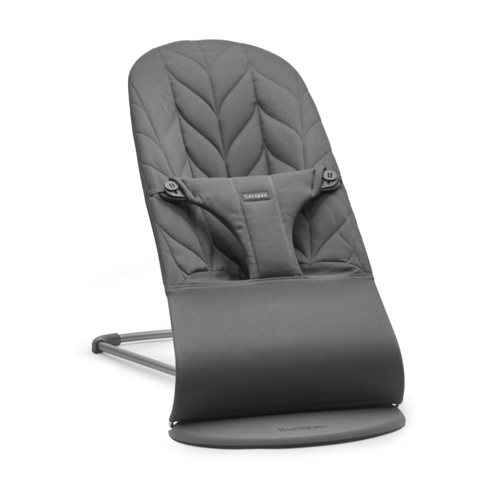 BABYBJORN BLISS WOVEN PETAL QUILT LEŽALJKA,ANTHRACITE