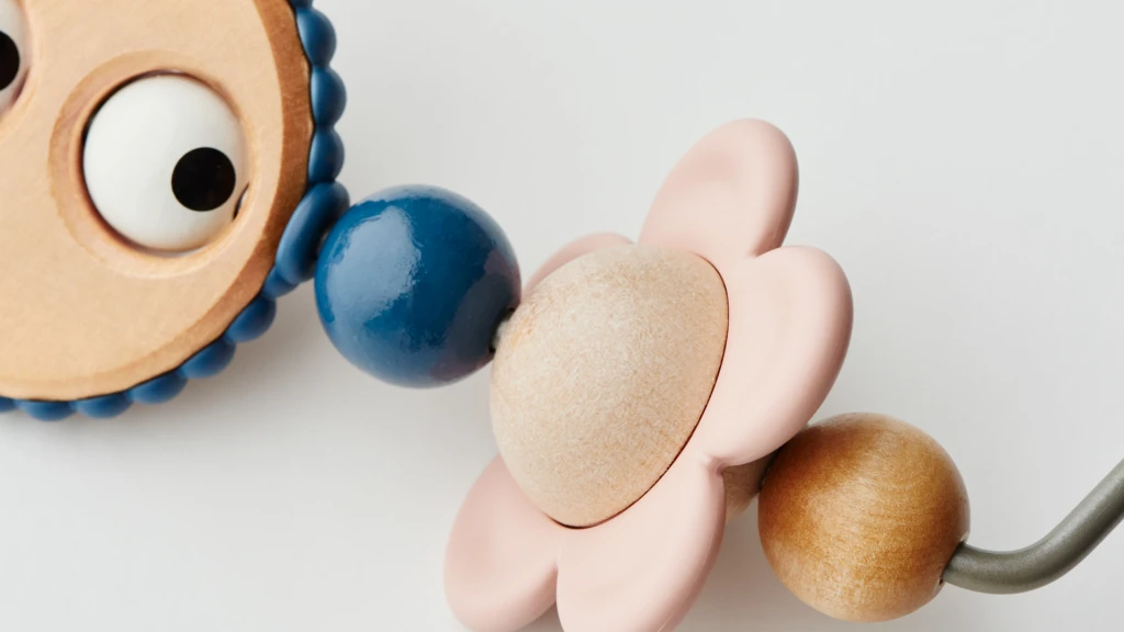 BABYBJORN IGRAČKA ZA LEŽALJKU-GOOGLY EYES PASTELS