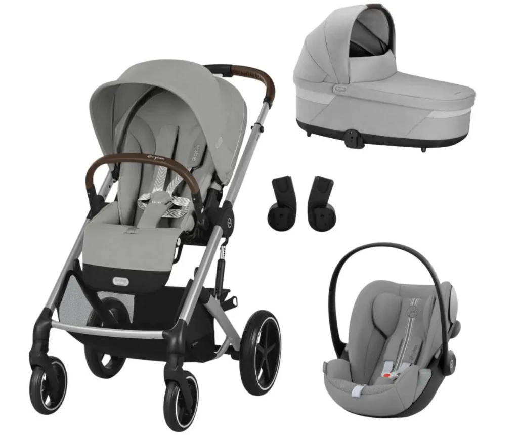 CYBEX KOLICA BALIOS S LUX SLV B STONE GREY SET 3IN1