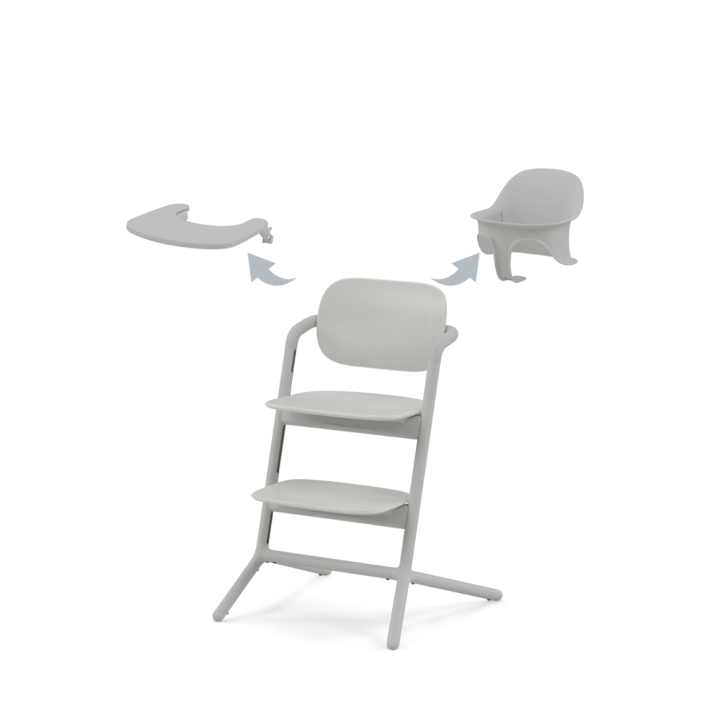 CYBEX HRANILICA LEMO 3IN1 SET BT SUEDE GREY