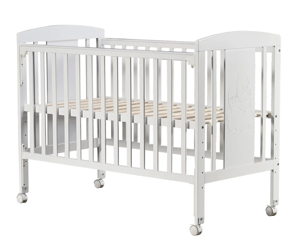 NESTA DRVENI KREVETIĆ LUNA 120X60CM