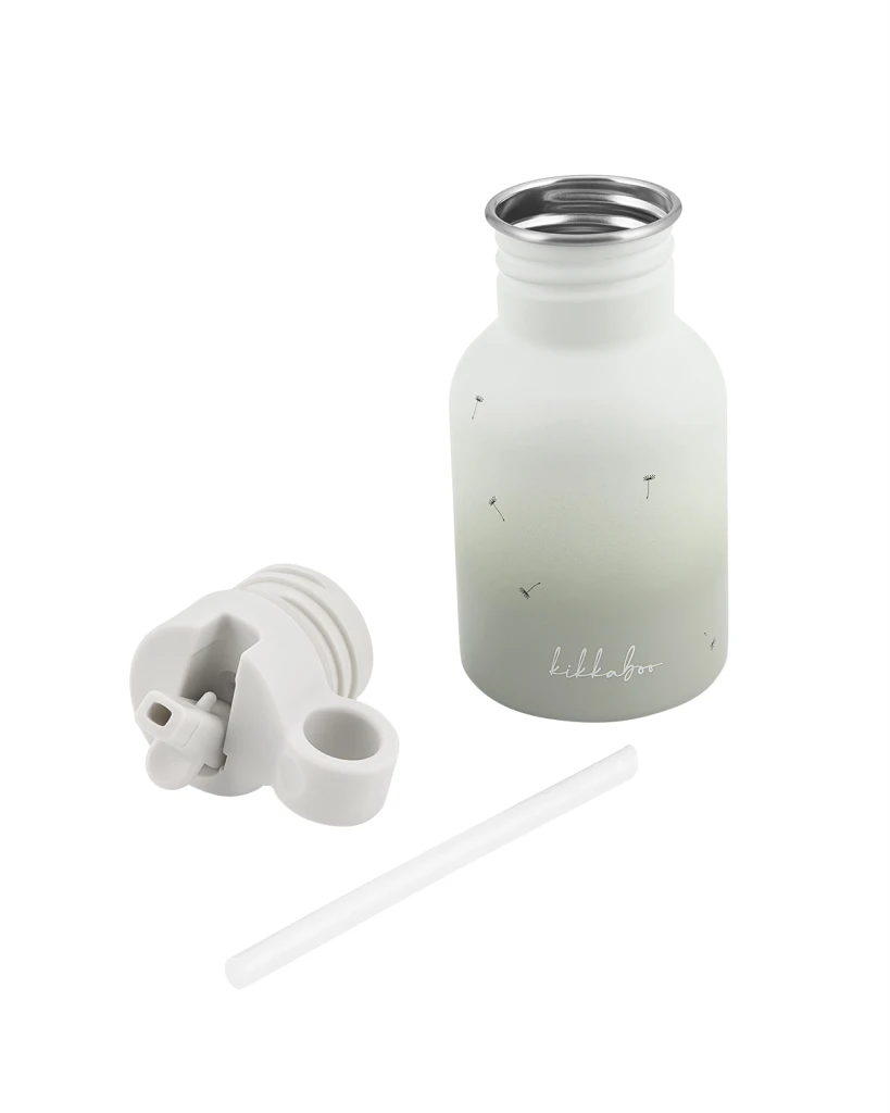 KIKKA BOO BOČICA SA SLAMKOM  FLORA 350ML, SAND