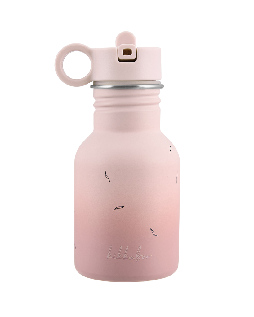 KIKKA BOO BOČICA SA SLAMKOM FLORA 350ML, BLUSH