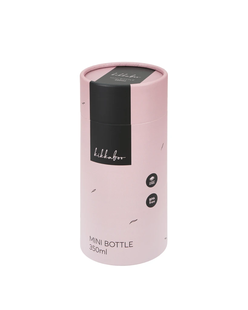 KIKKA BOO BOČICA SA SLAMKOM FLORA 350ML, BLUSH