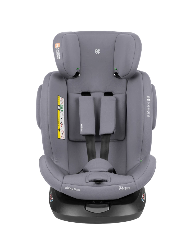 KIKKA BOO AUTOSJEDALICA I-FELIX,I-SIZE,40-150CM,LIGHT GREY