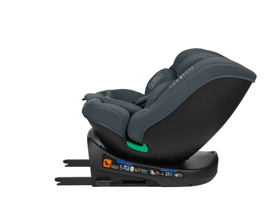 KIKKA BOO AUTOSJEDALICA I-ROUND,I-SIZE,40-150CM,DARK GREY