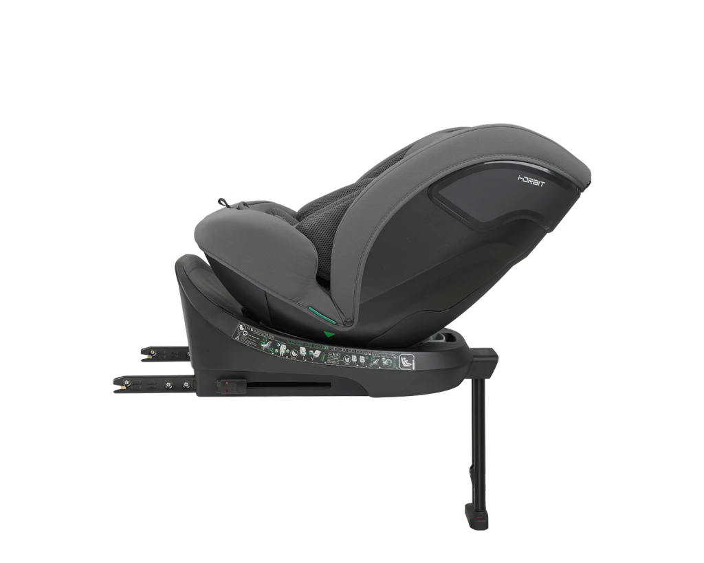 KIKKA BOO AUTOSJEDALICA I-ORBIT,I-SIZE,40-150CM,DARK GREY