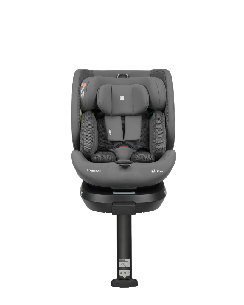 KIKKA BOO AUTOSJEDALICA I-ORBIT,I-SIZE,40-150CM,DARK GREY