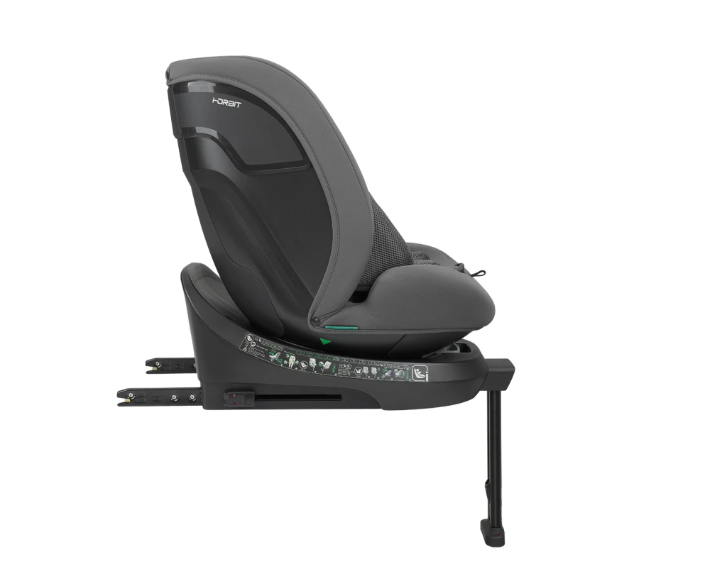KIKKA BOO AUTOSJEDALICA I-ORBIT,I-SIZE,40-150CM,DARK GREY