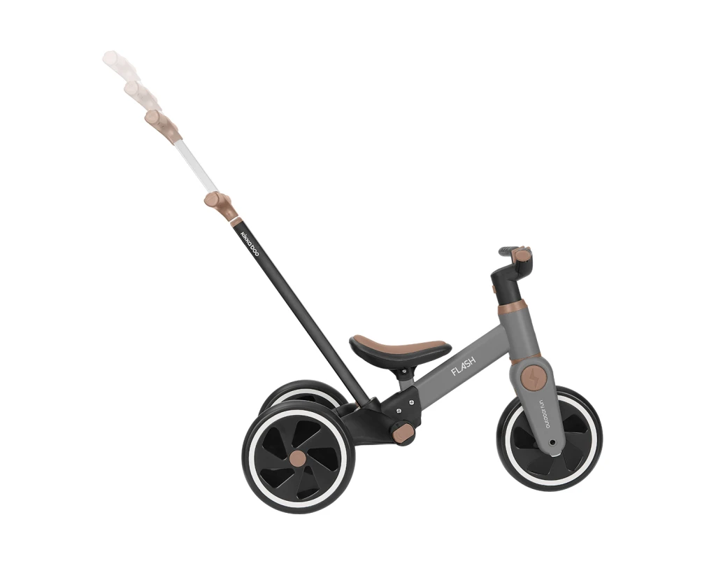 KIKKA BOO FLASH,TRICIKLO 5U1,GREY