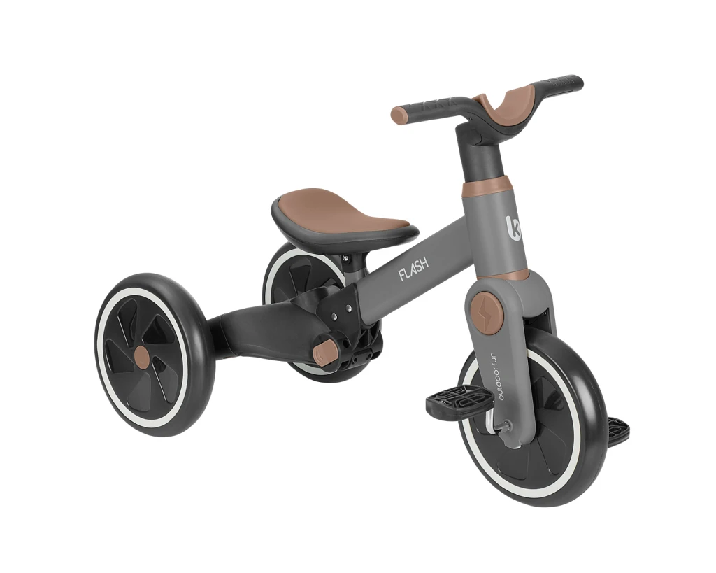 KIKKA BOO FLASH,TRICIKLO 5U1,GREY