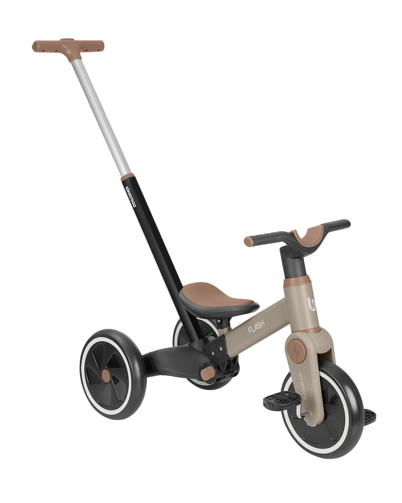 KIKKA BOO FLASH,TRICIKLO 5U1,BEIGE