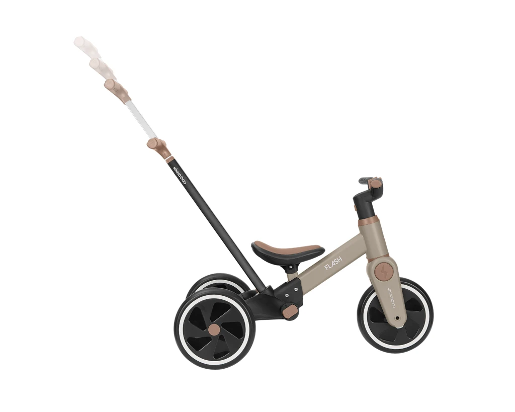 KIKKA BOO FLASH,TRICIKLO 5U1,BEIGE