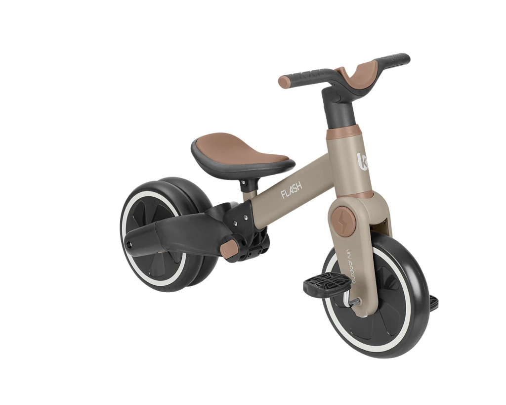 KIKKA BOO FLASH,TRICIKLO 5U1,BEIGE