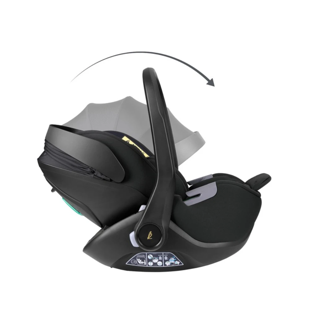 KIKKA BOO I-CLASS,I-SIZE,AUTOSJEDALICA 40-87CM,GOYA NOIR