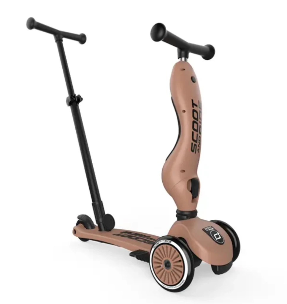 SCOOT AND RIDE HIGHWAYKICK 1 PUSH AND GO MOCHA