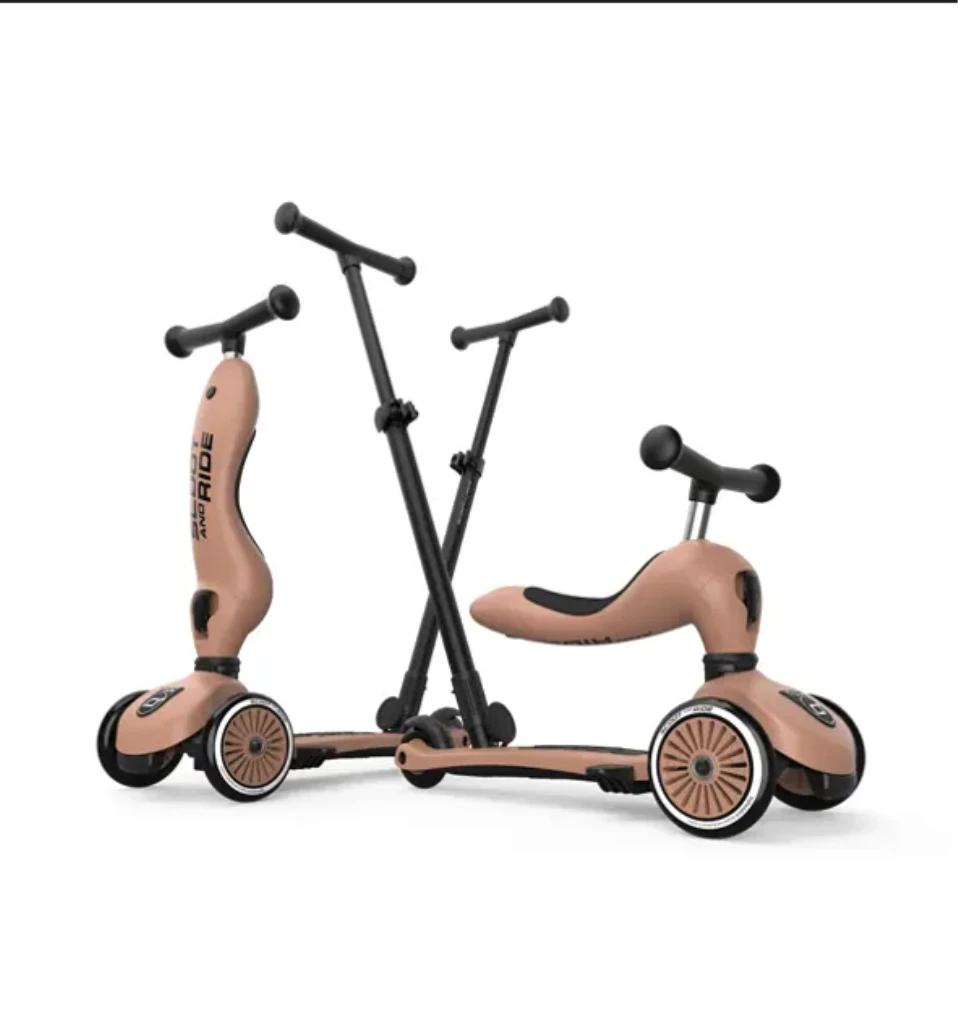 SCOOT AND RIDE HIGHWAYKICK 1 PUSH AND GO MOCHA