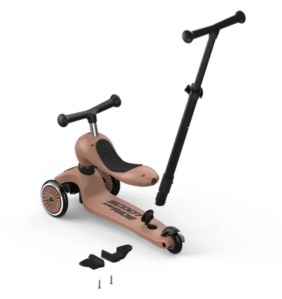SCOOT AND RIDE HIGHWAYKICK 1 PUSH AND GO MOCHA