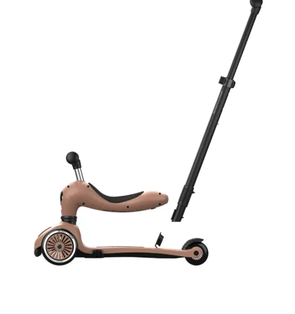 SCOOT AND RIDE HIGHWAYKICK 1 PUSH AND GO MOCHA