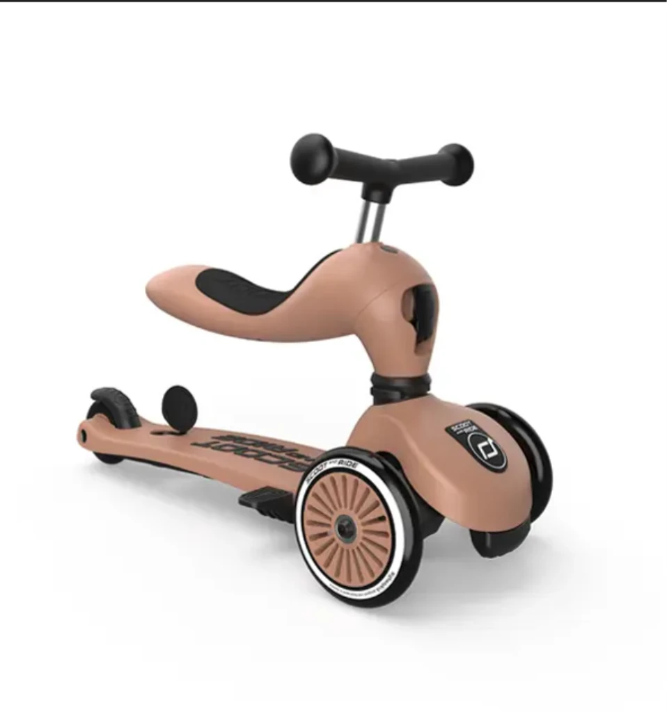 SCOOT AND RIDE HIGHWAYKICK 1 PUSH AND GO MOCHA