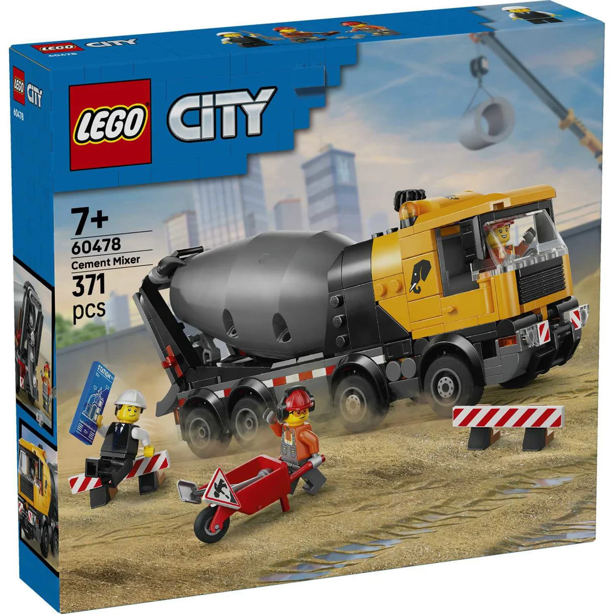 LEGO 60478 MJEŠALICA ZA BETON