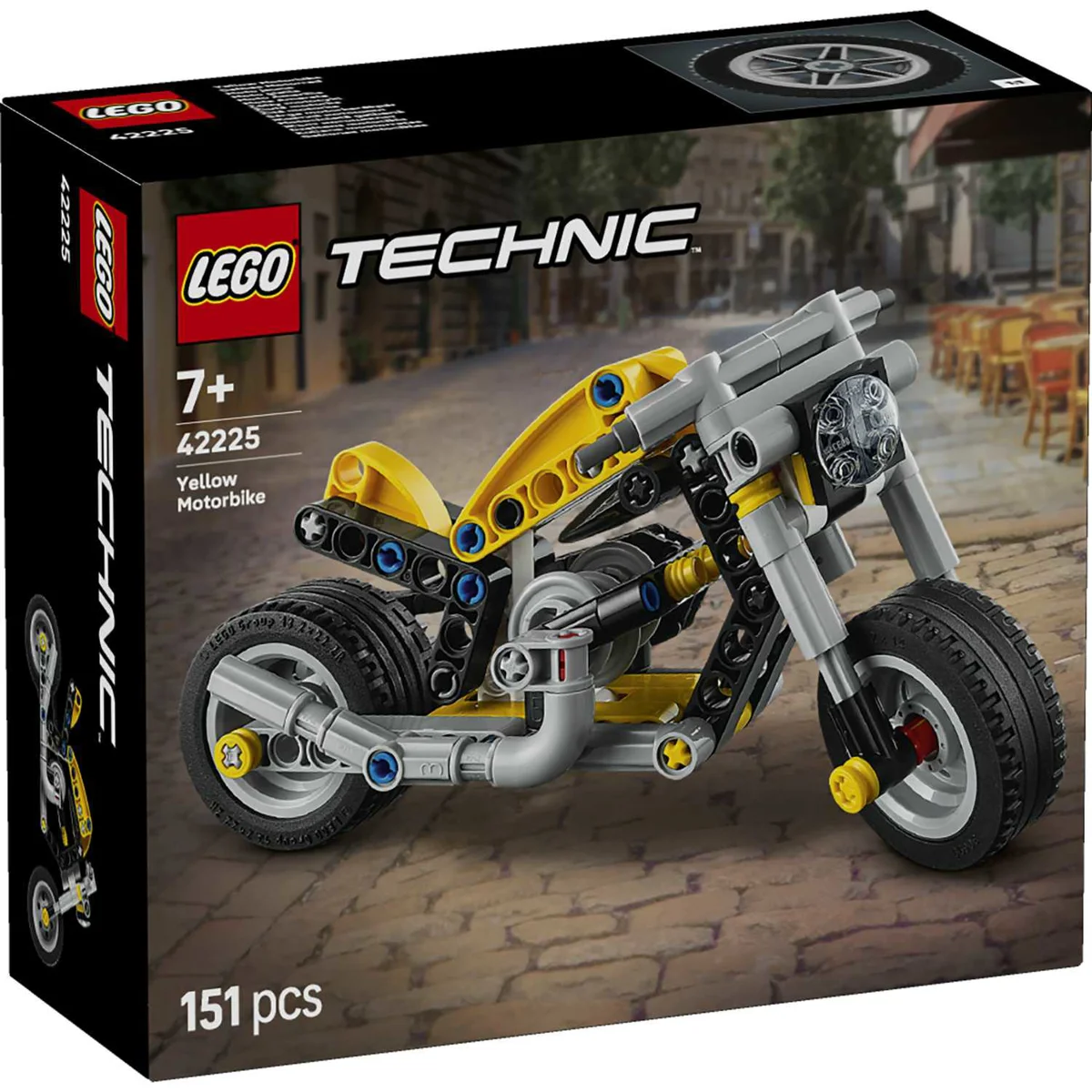 LEGO 42225 ŽUTI MOTOR
