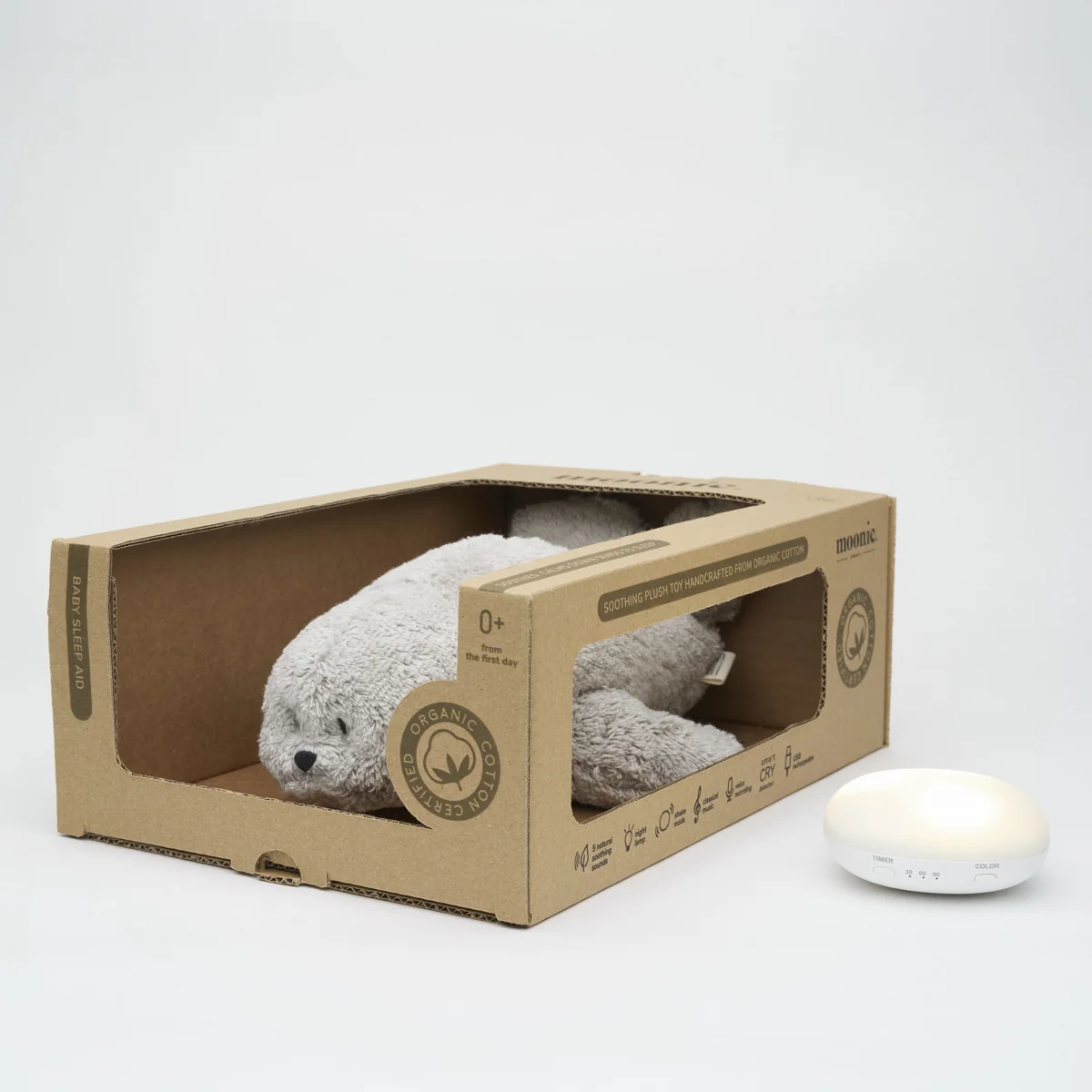 MOONIE TULJAN OD ORGANSKOG PAMUKA SA LAMPOM GRAY