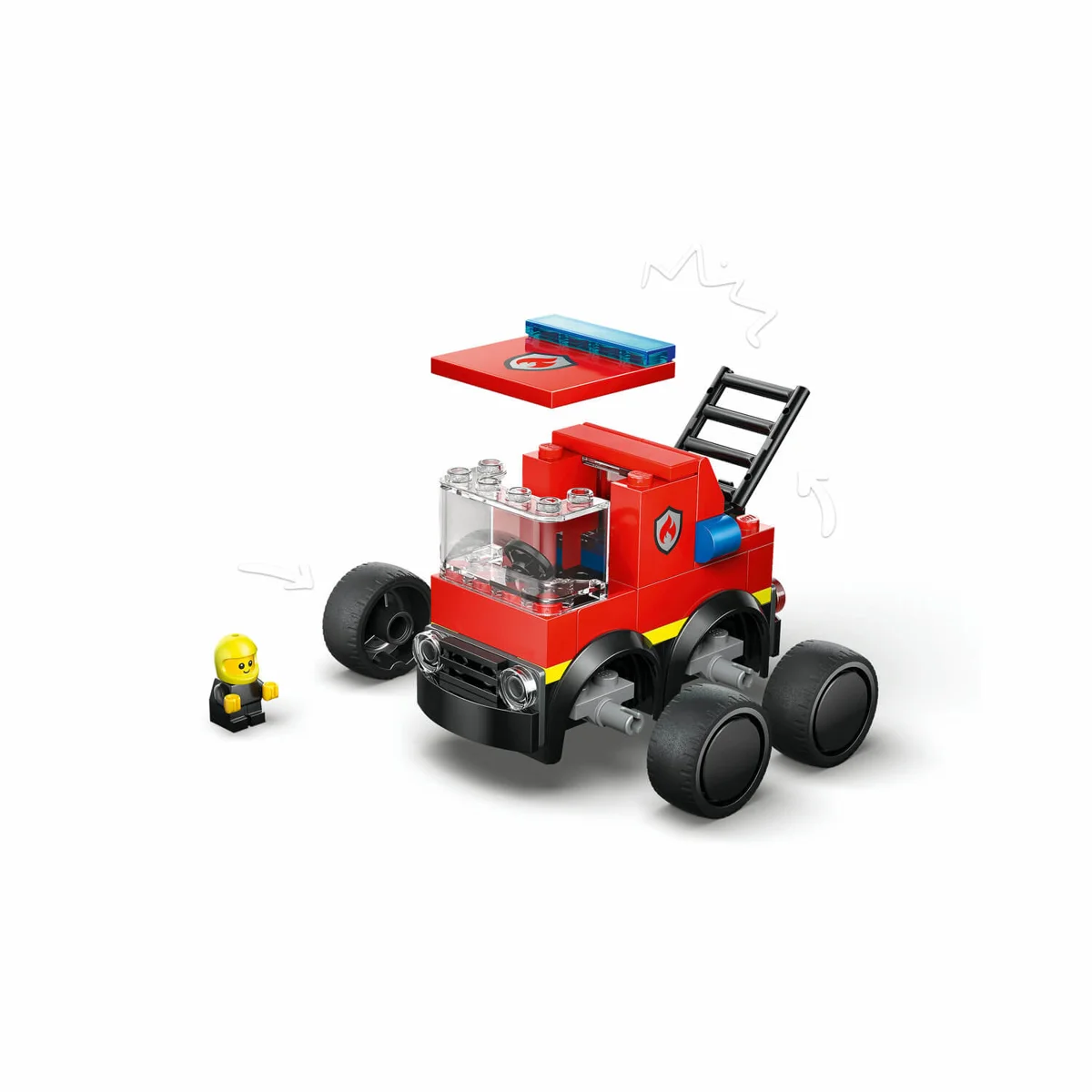 LEGO 60482 VOŽNJE-VATROGANI KAMION