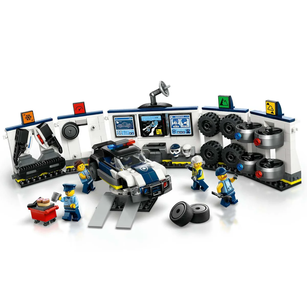 LEGO 60457 GARAŽA ZA POLICIJSKA VOZILA