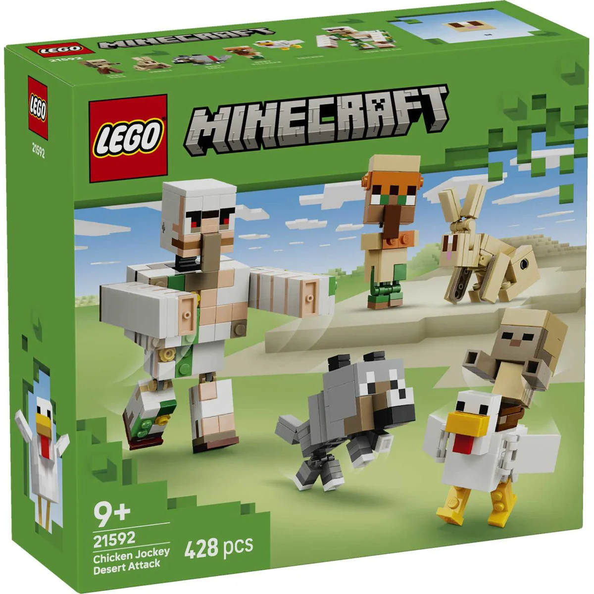 LEGO 21592 NAPAD PILIĆA DŽOKEJA U PUSTINJI