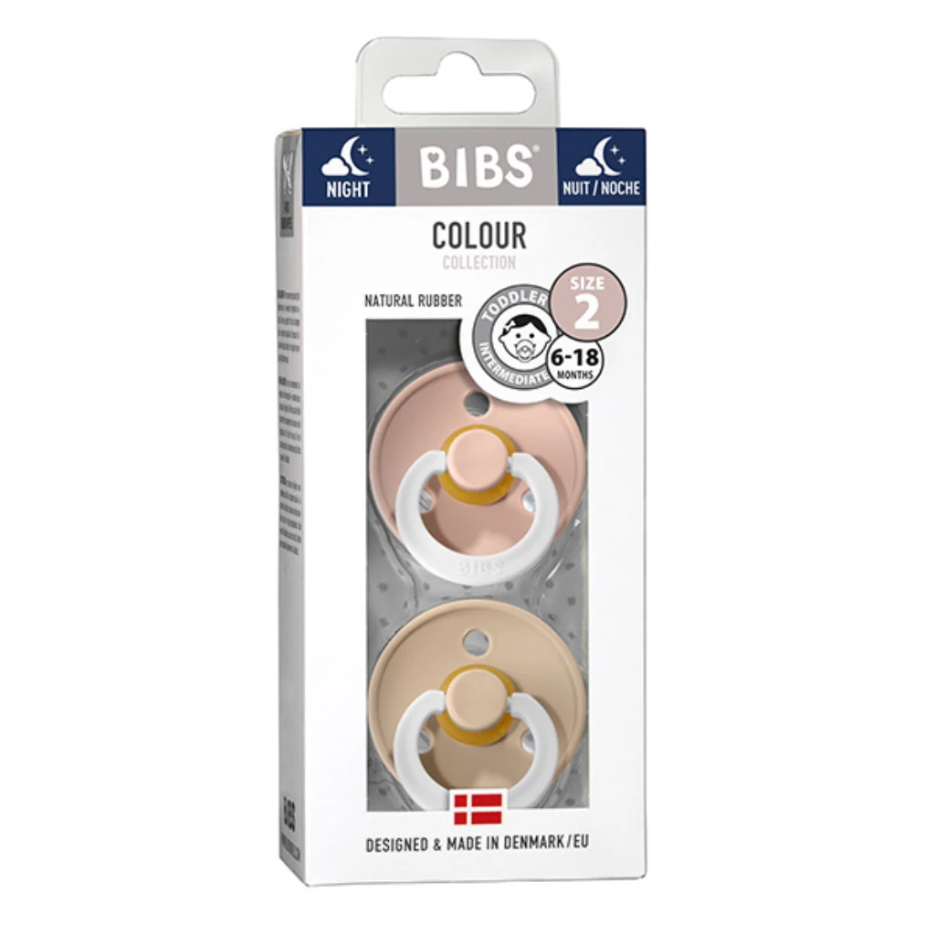BIBS DUDE BLUSH NIGHT & VANILA NIGHT VEL.2