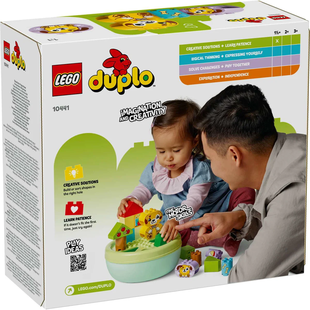 LEGO 10441 SORTER OBLIKA KUĆICA ZA ŠTENE
