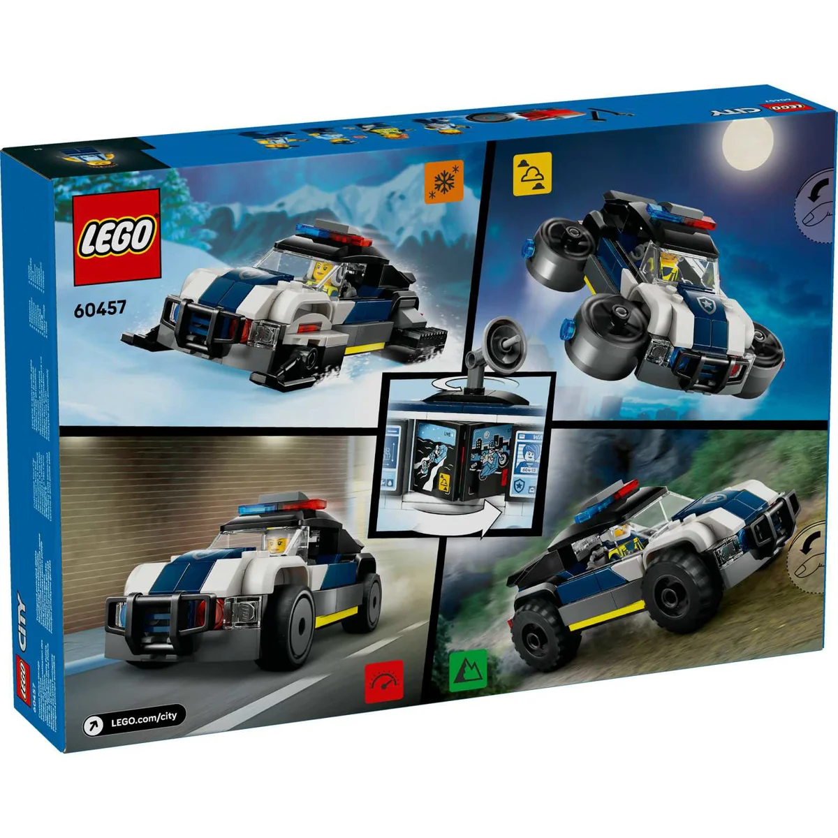 LEGO 60457 GARAŽA ZA POLICIJSKA VOZILA